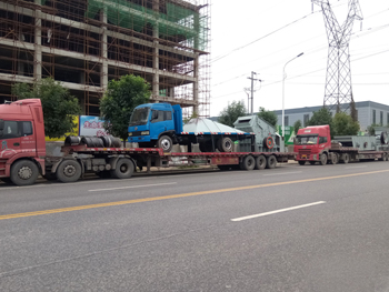 移动破碎机设备发货
